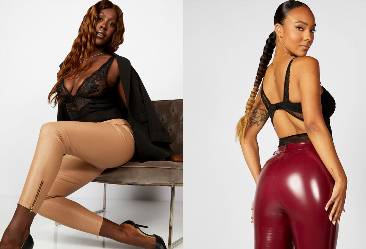 Sexy sales leather leggings